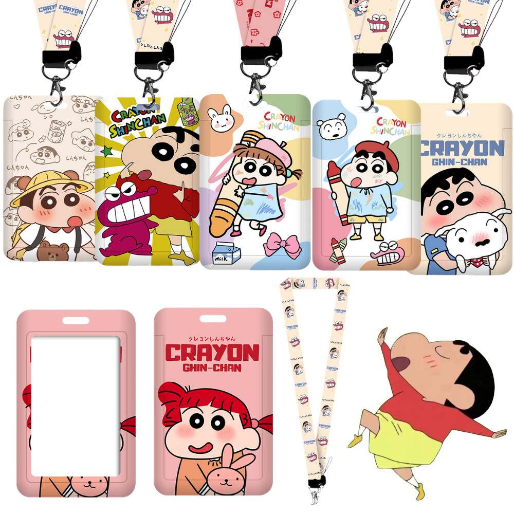 Crayon Shin-chan Series Anime  - Lanyard Badge Holder 评论和价格