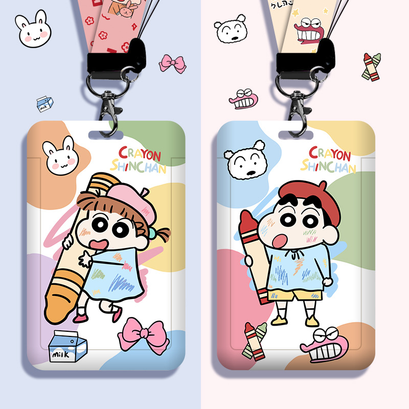 Crayon Shin-chan Series Anime  - Lanyard Badge Holder 评论和价格