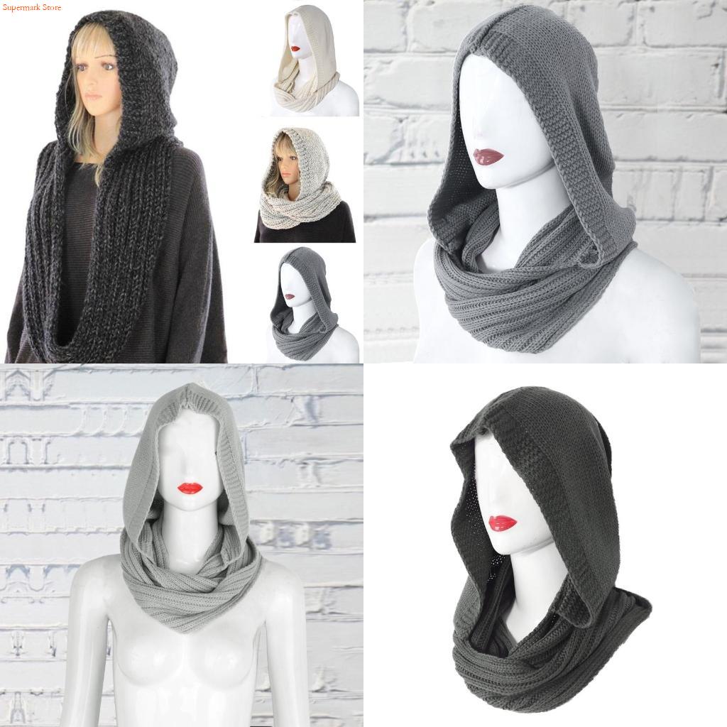 Q5WE Winter Women Thick Cable  - Infinity Scarf Knit 评论和价格