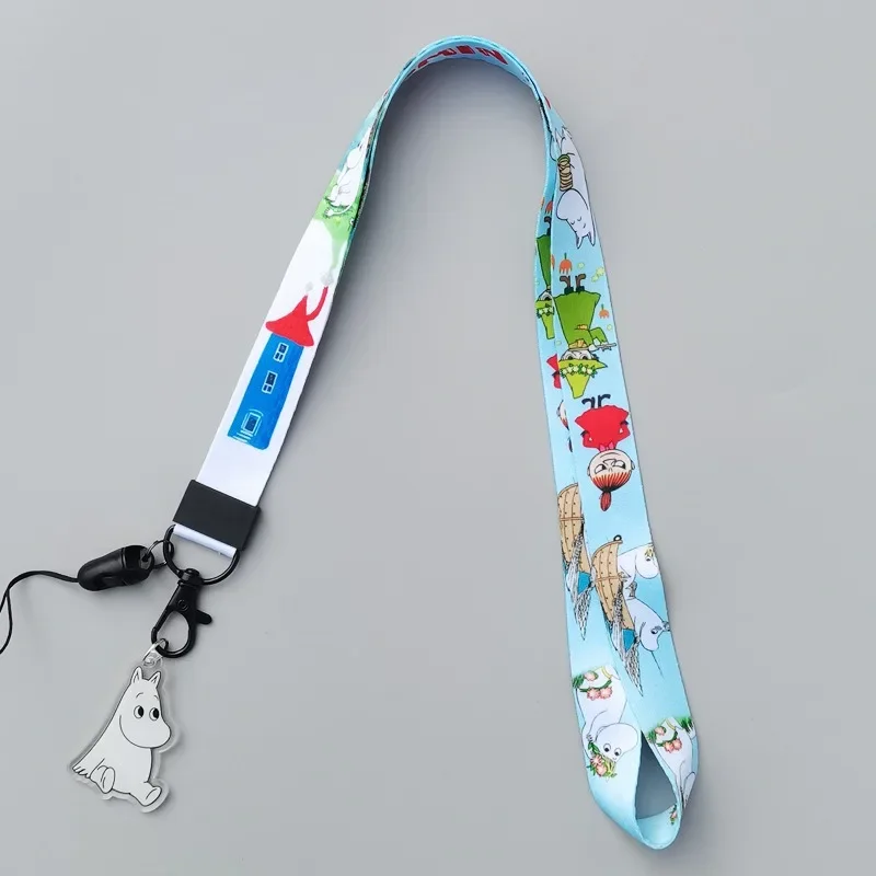 M-Moomins Cute Cartoon Style M - Lanyard Badge Holder 评论和价格