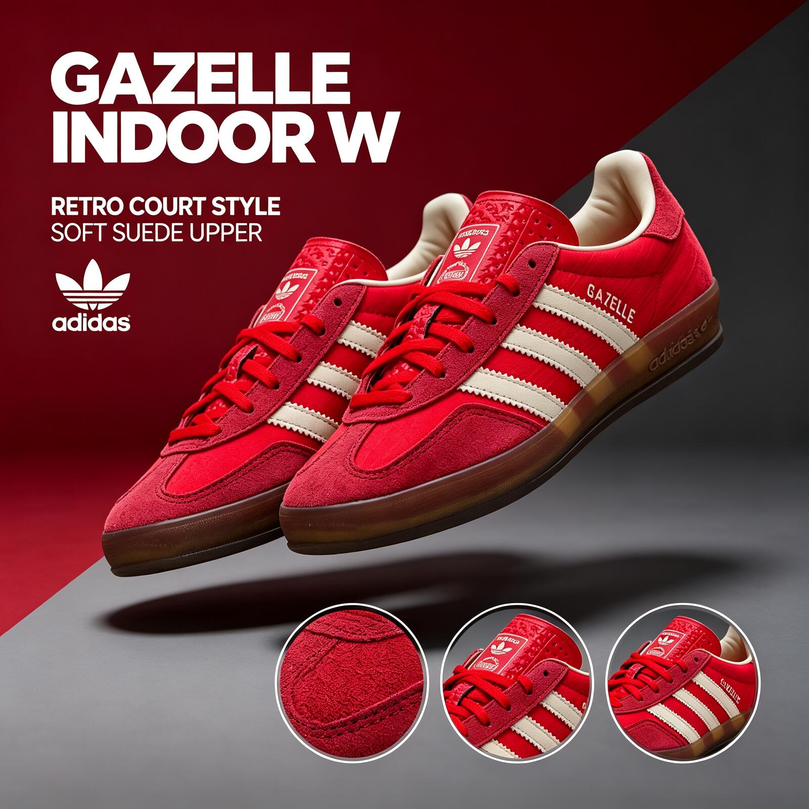 Adidas GAZELLE INDOOR W  JS141 - Adidas Shoes Gazelle 评论和价格